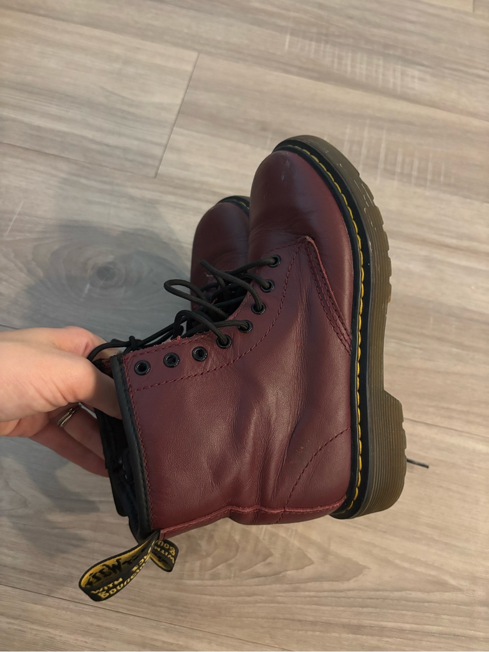 Dr. Martens Burgundy size 2y Kids Girl